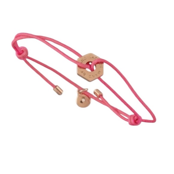 Marc by Marc Jacobs Pink Friendship Bracelet - Picture 7 of 8
